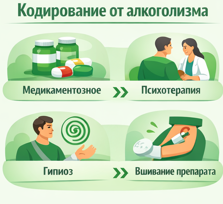 кодирование от алкоголизма в Новороссийске Санати